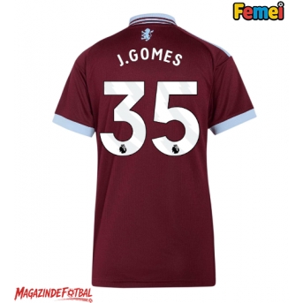 Aston Villa Joao Gomes #35 Tricou Fotbal Replică 2026-27 Femei Acasa